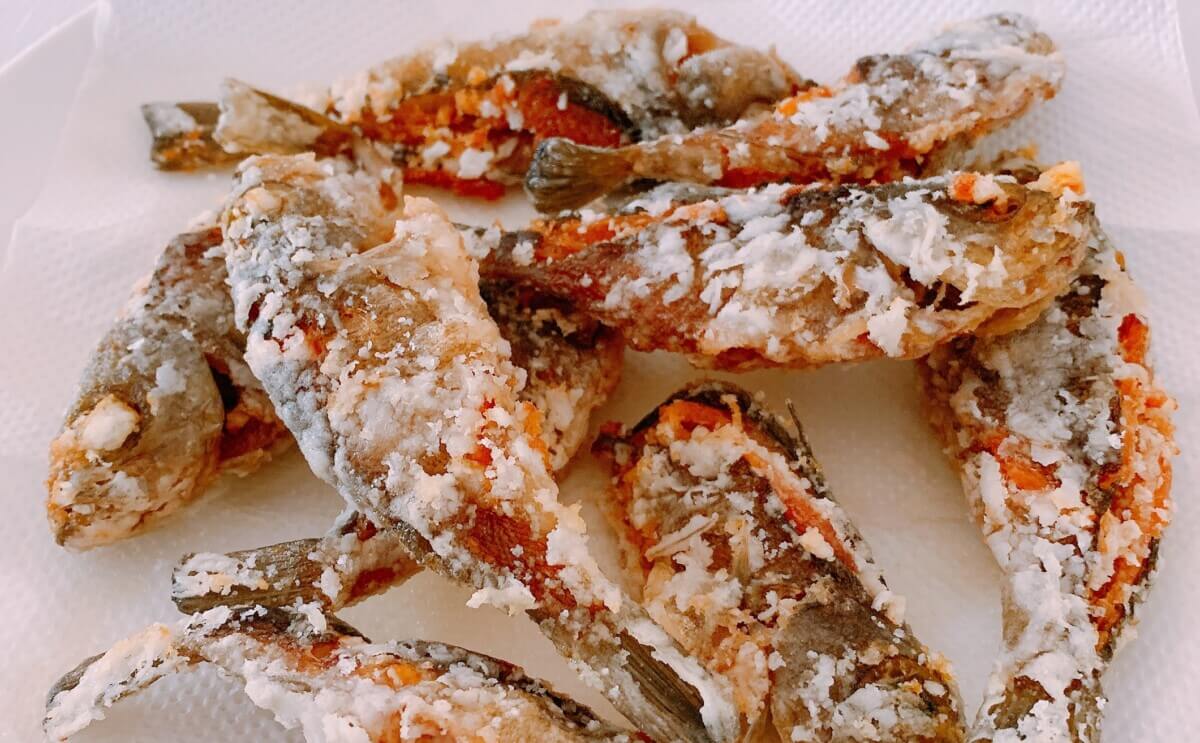 メバルの唐揚げ