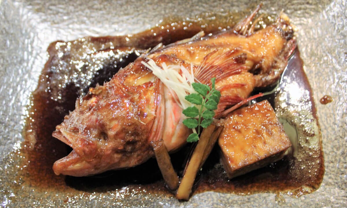 カサゴの煮付け